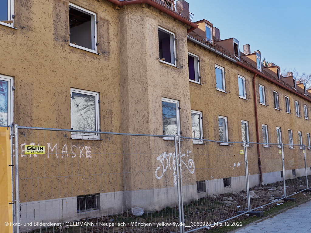 12.03.2022 - Abriss und Neubau der Maikäfersiedlung 