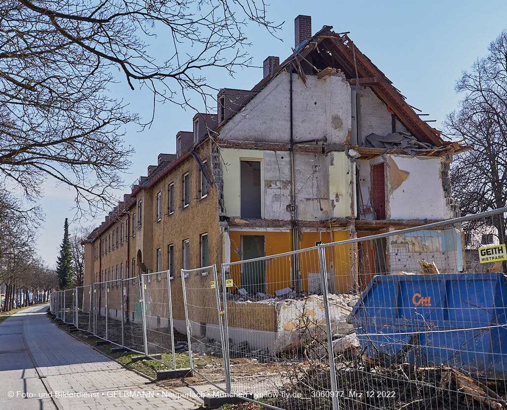 12.03.2022 - Abriss und Neubau der Maikäfersiedlung 