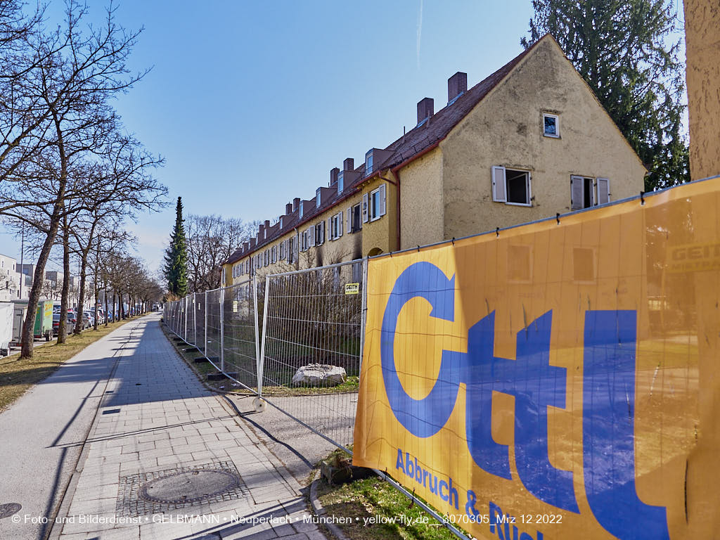 12.03.2022 - Abriss und Neubau der Maikäfersiedlung 