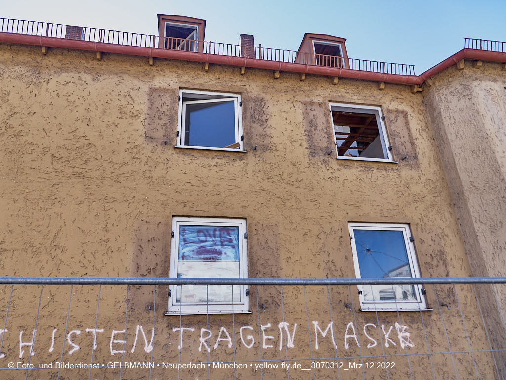 12.03.2022 - Abriss und Neubau der Maikäfersiedlung 