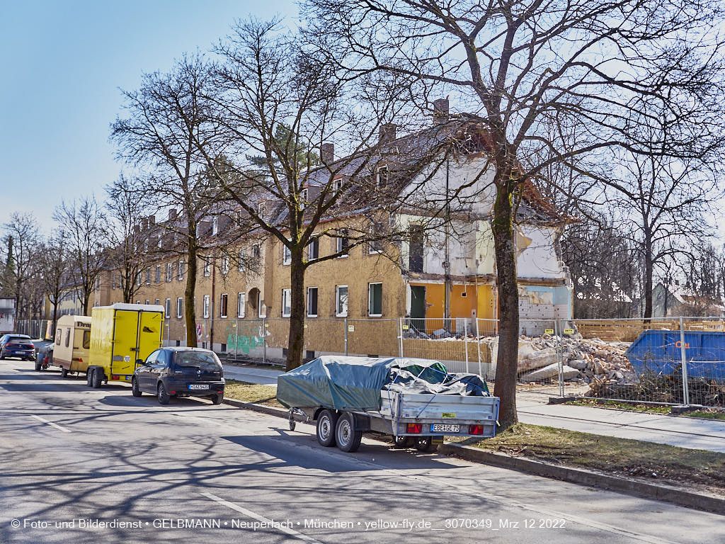 12.03.2022 - Abriss und Neubau der Maikäfersiedlung 