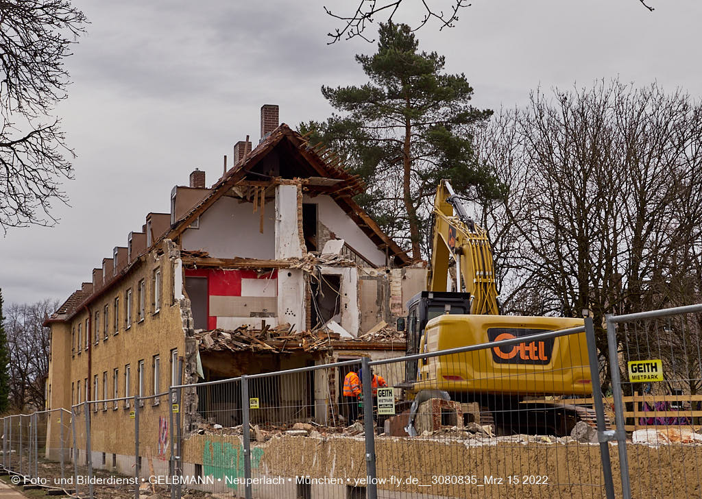 15.03.2022 - Abriss und Neubau der Maikäfersiedlung 