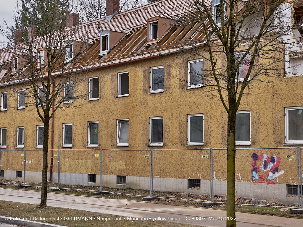 15.03.2022 - Abriss und Neubau der Maikäfersiedlung 