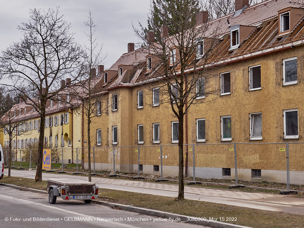 15.03.2022 - Abriss und Neubau der Maikäfersiedlung 