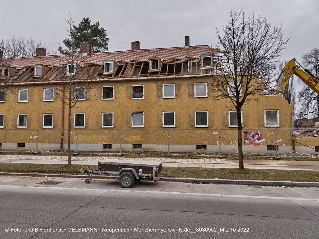 15.03.2022 - Abriss und Neubau der Maikäfersiedlung 