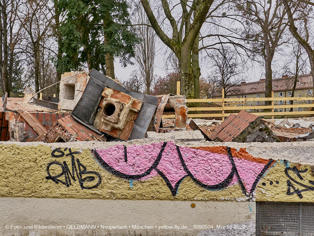 16.03.2022 - Abriss und Neubau der Maikäfersiedlung 