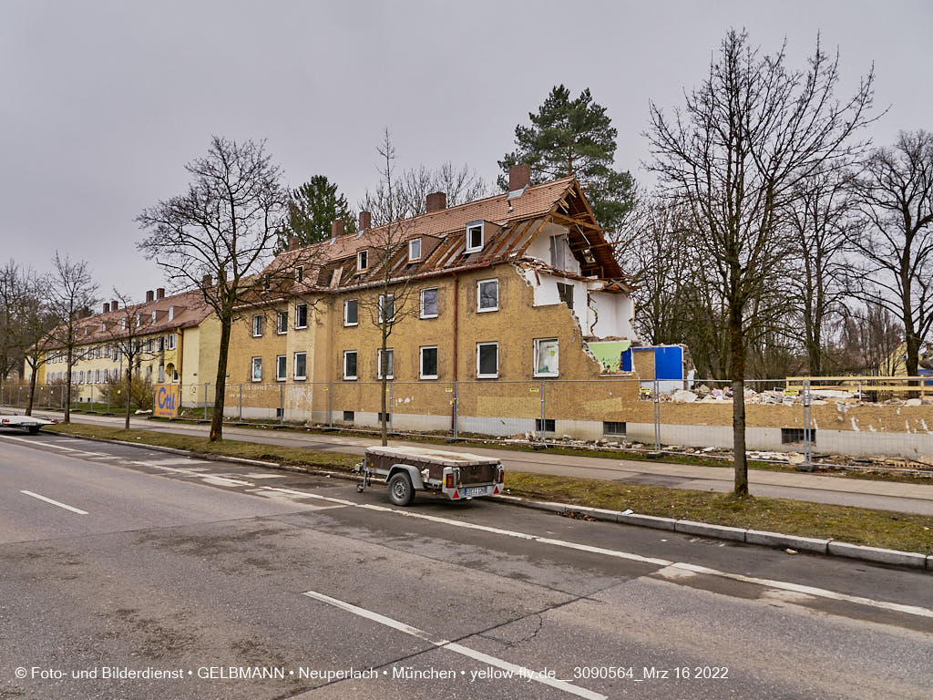 16.03.2022 - Abriss und Neubau der Maikäfersiedlung 