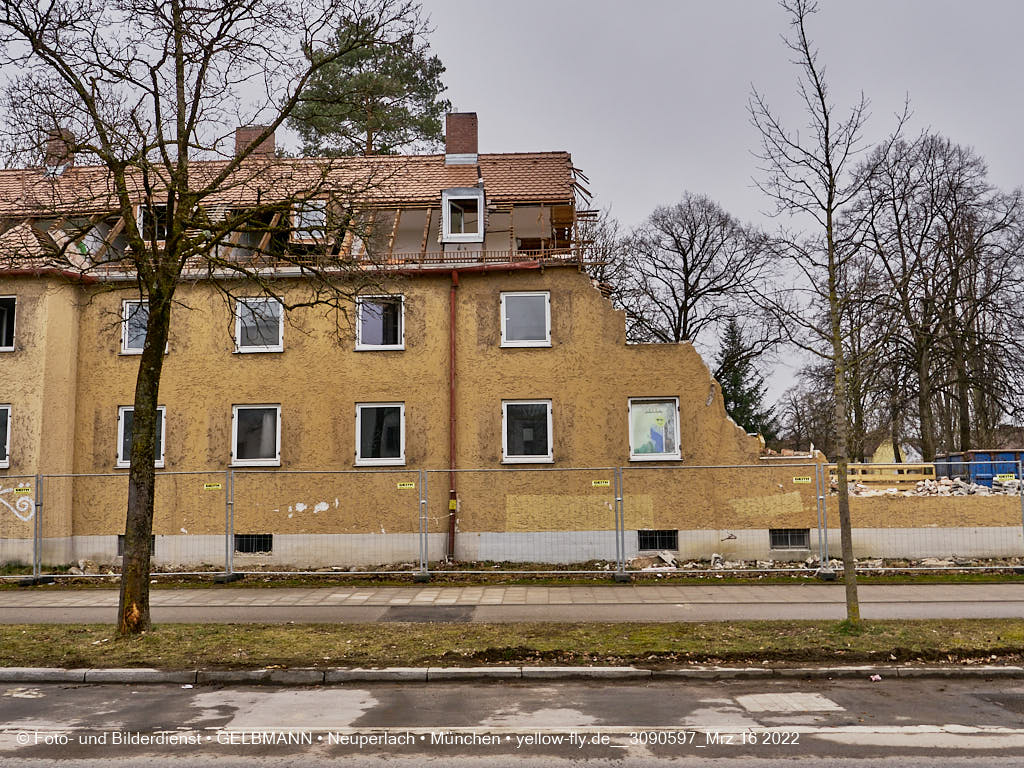 16.03.2022 - Abriss und Neubau der Maikäfersiedlung 