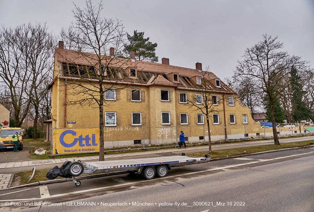 16.03.2022 - Abriss und Neubau der Maikäfersiedlung 