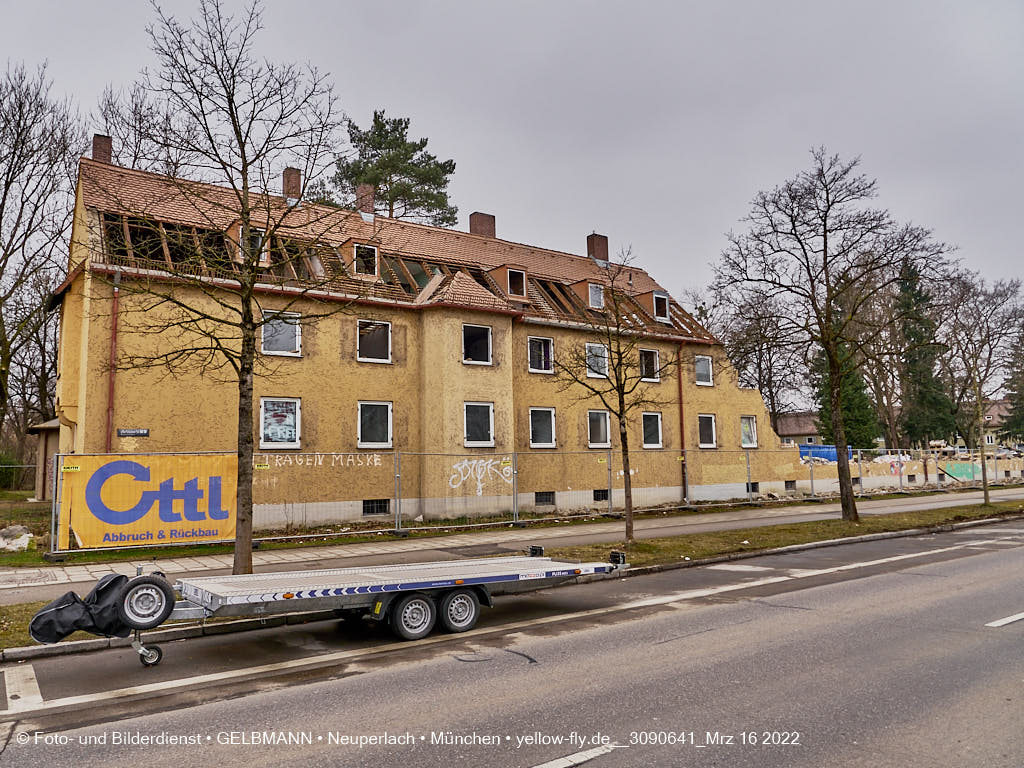 16.03.2022 - Abriss und Neubau der Maikäfersiedlung 