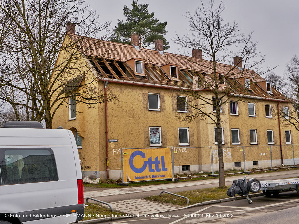 16.03.2022 - Abriss und Neubau der Maikäfersiedlung 