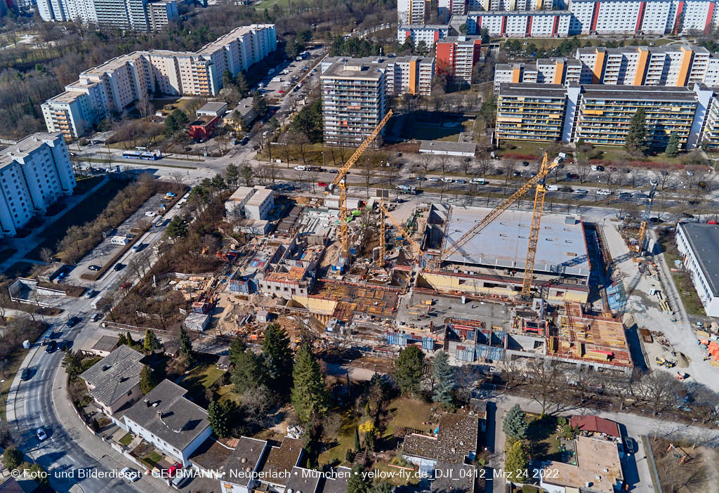 24.03.2022 - Baustelle zur Grundschule am Karl-Marx-Ring