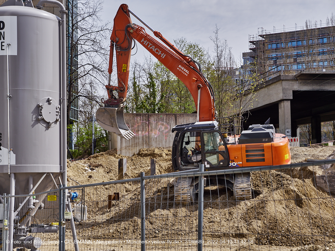 13.04.2022 - Neubau der Eisenbahnbrücke in der Balanstraße
