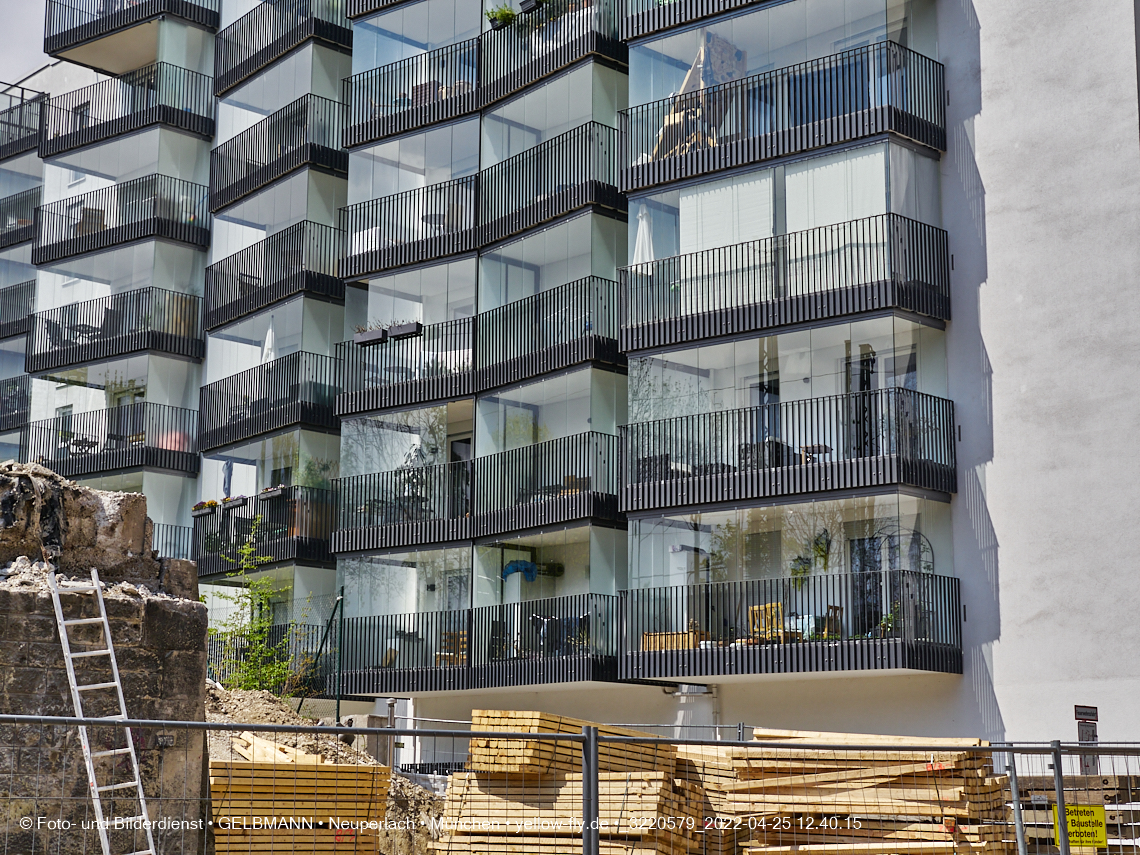 25.04.2022 - Neubau der Eisenbahnbrücke in der Balanstraße