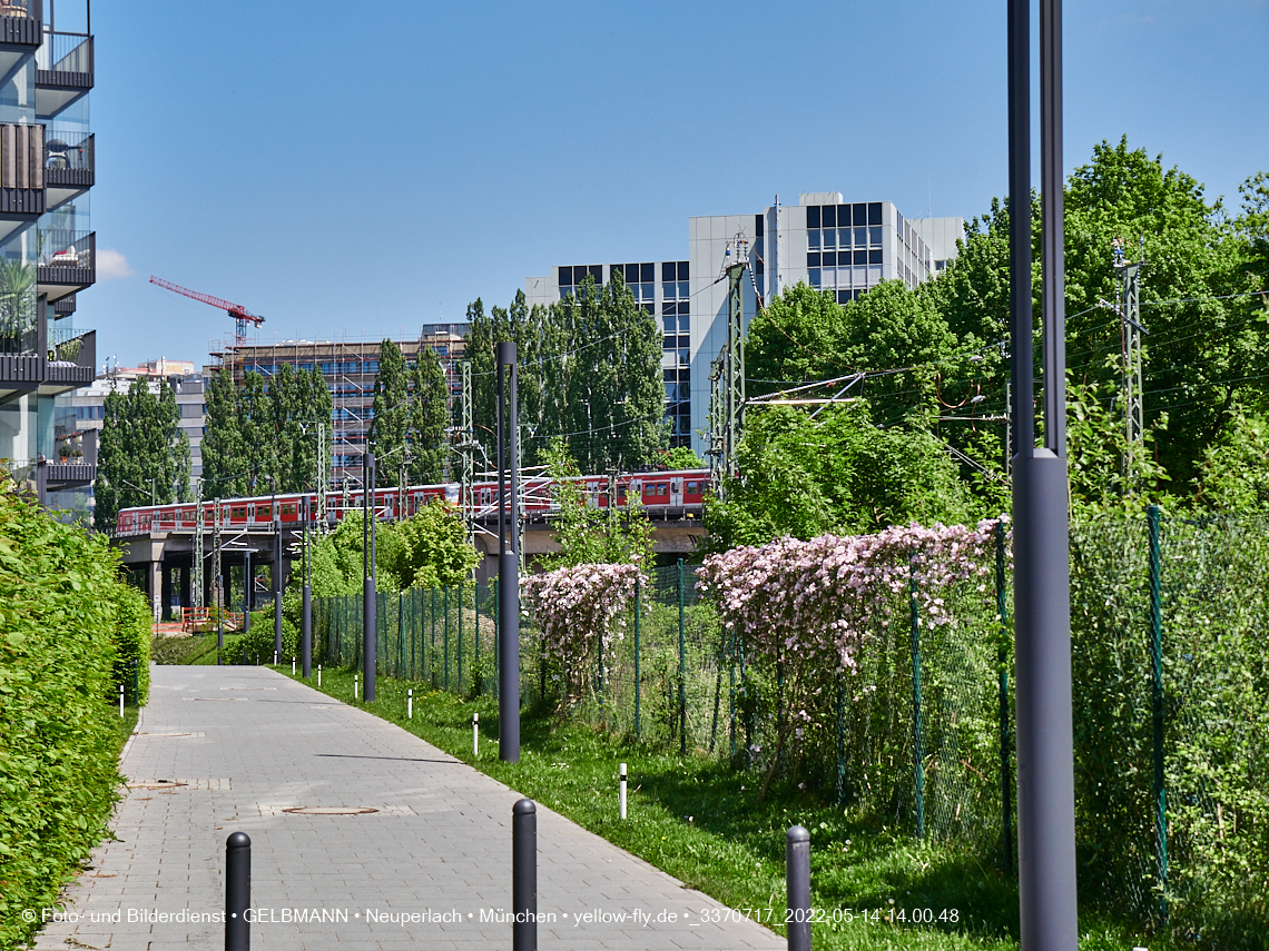 14.05.2022 - Neubau der Eisenbahnbrücke in der Balanstraße