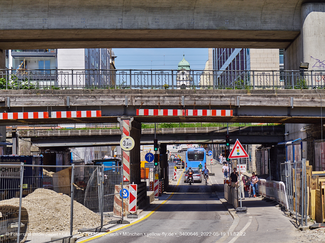 19.05.2022 - Neubau der Eisenbahnbrücke in der Balanstraße