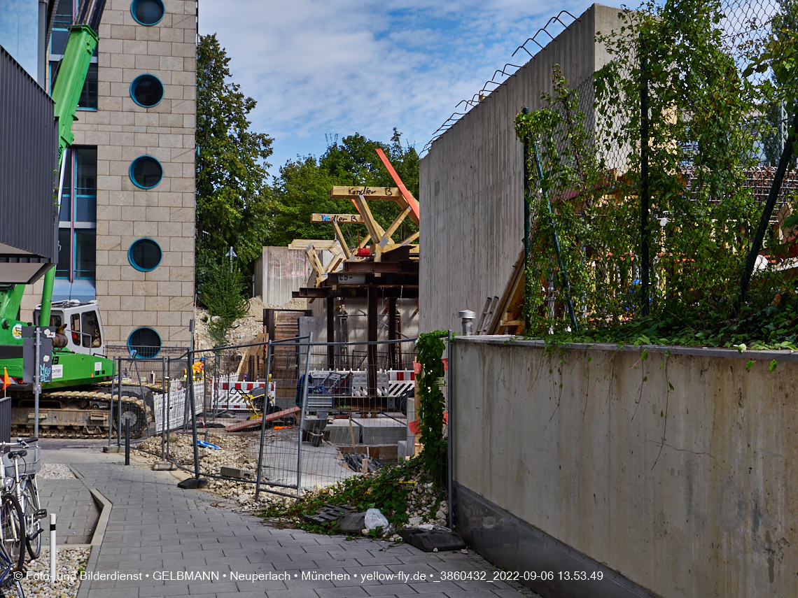 06.09.2022 - Neubau der Eisenbahnbrücke in der Balanstraße