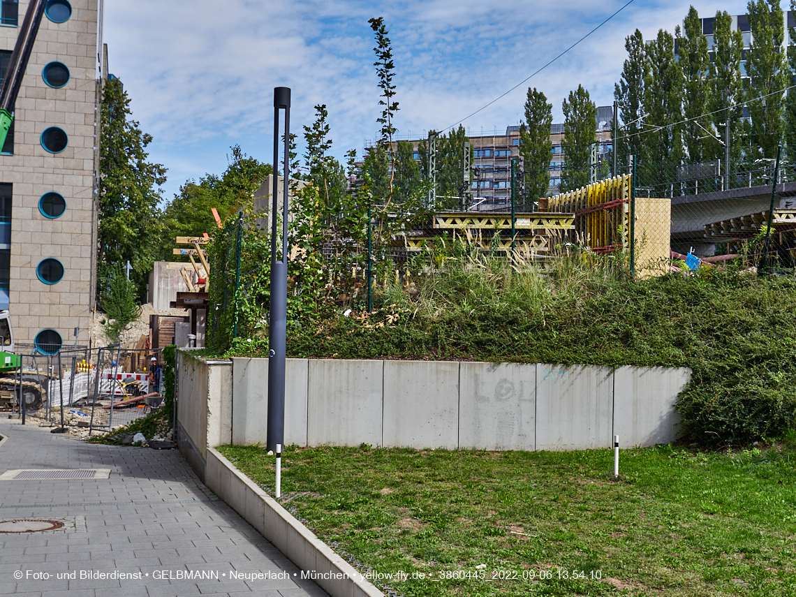 06.09.2022 - Neubau der Eisenbahnbrücke in der Balanstraße