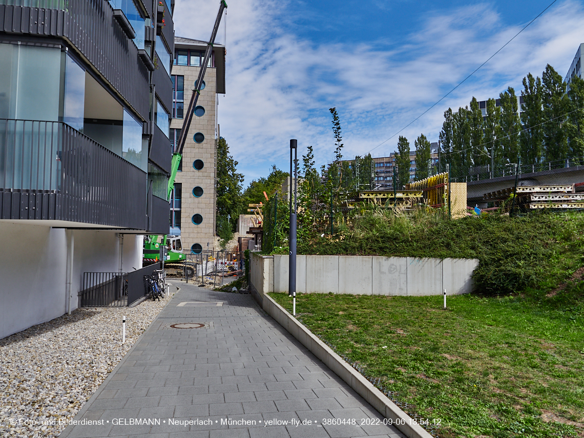 06.09.2022 - Neubau der Eisenbahnbrücke in der Balanstraße
