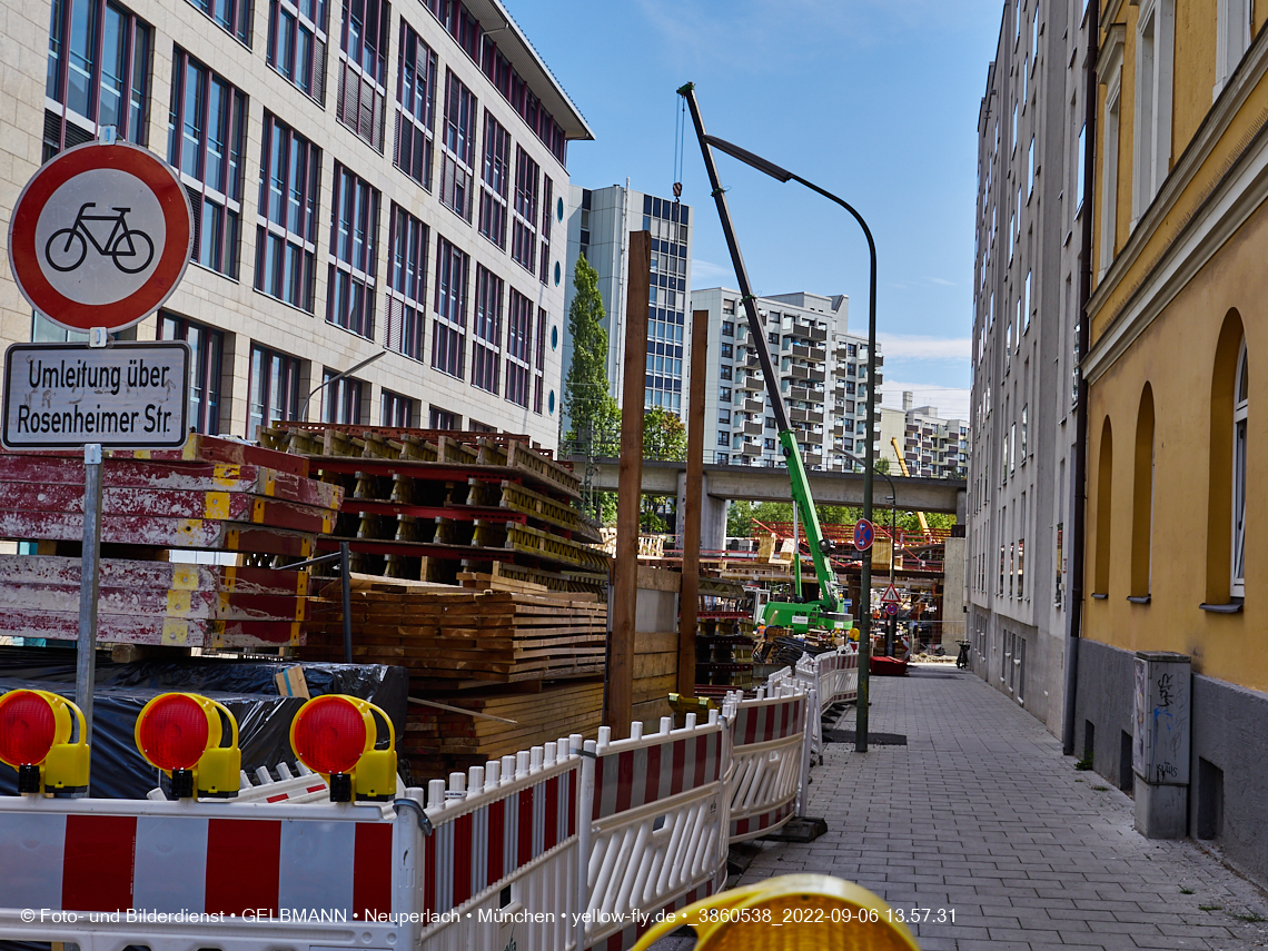 06.09.2022 - Neubau der Eisenbahnbrücke in der Balanstraße