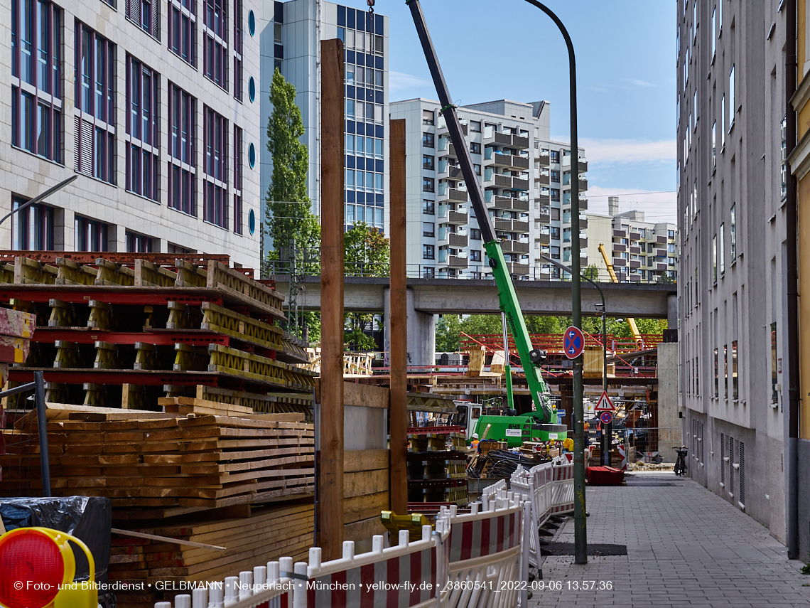 06.09.2022 - Neubau der Eisenbahnbrücke in der Balanstraße
