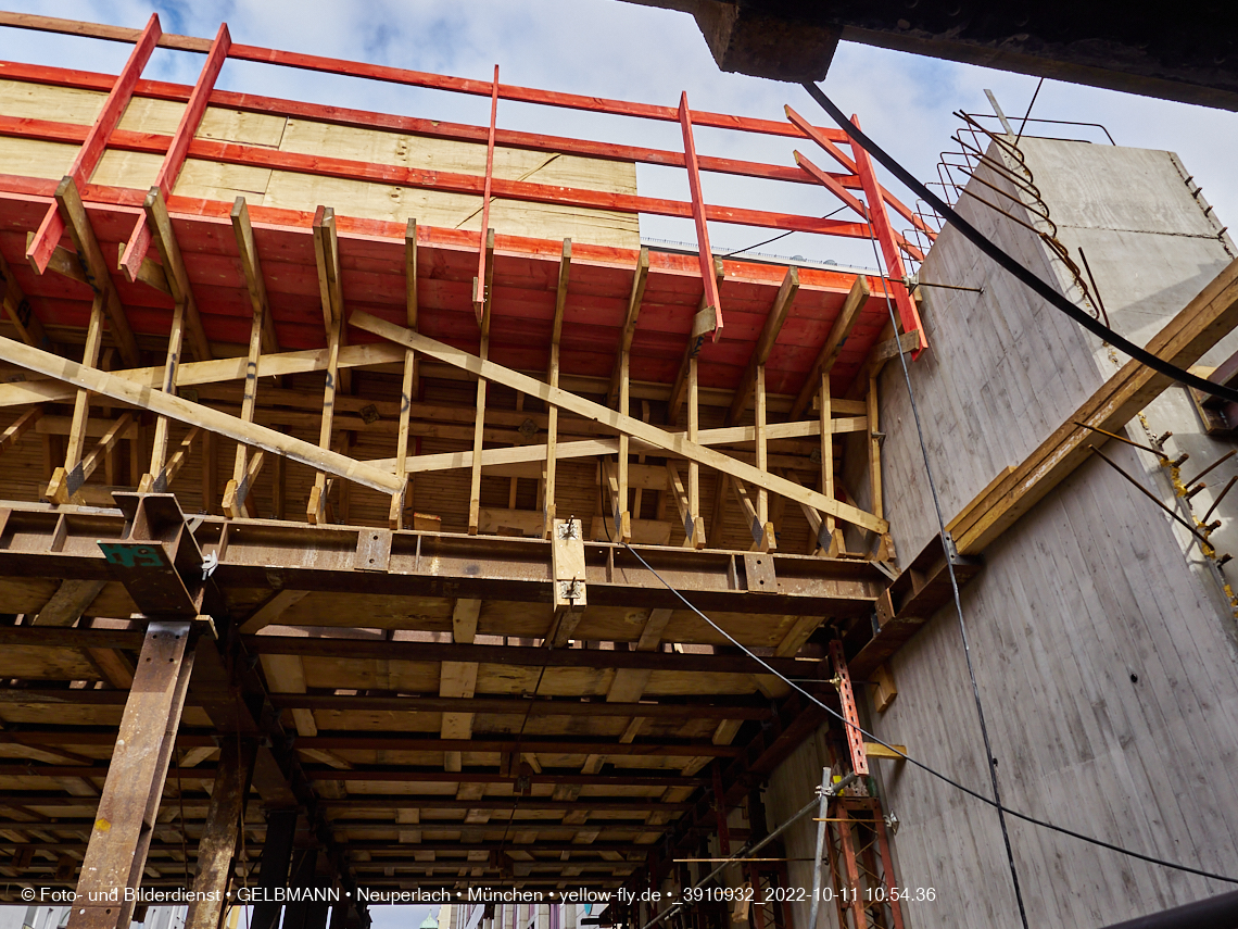 11.10.2022 - Neubau der Eisenbahnbrücke in der Balanstraße