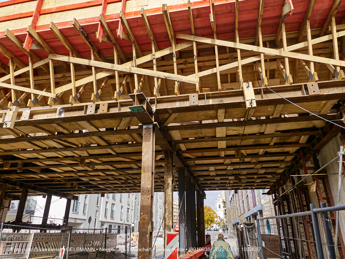 11.10.2022 - Neubau der Eisenbahnbrücke in der Balanstraße