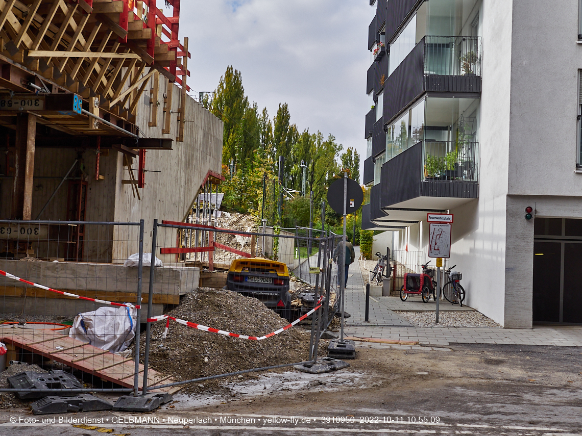 11.10.2022 - Neubau der Eisenbahnbrücke in der Balanstraße