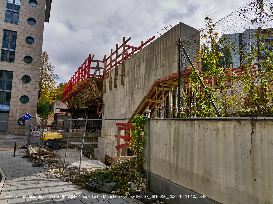 11.10.2022 - Neubau der Eisenbahnbrücke in der Balanstraße