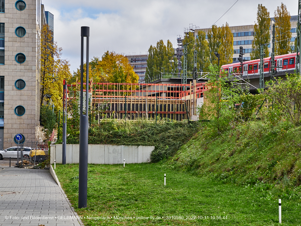 11.10.2022 - Neubau der Eisenbahnbrücke in der Balanstraße