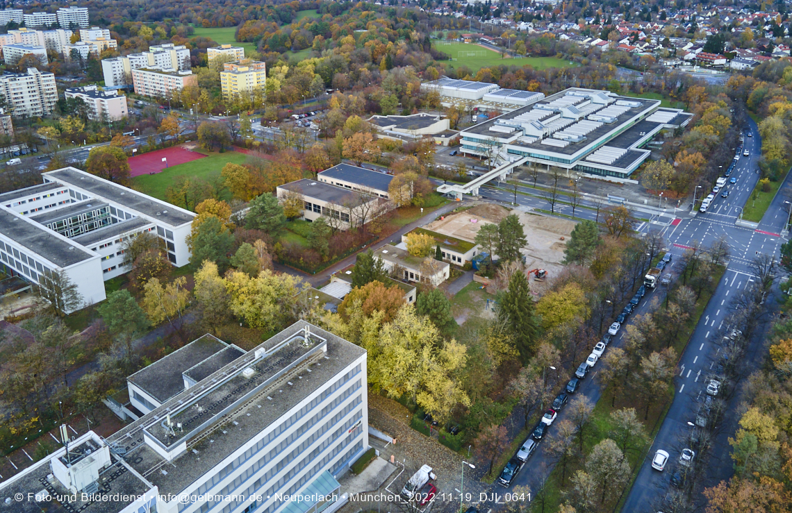 19.11.2022 - Neubau des Haus für Kinder Gebäude in Neuperlach