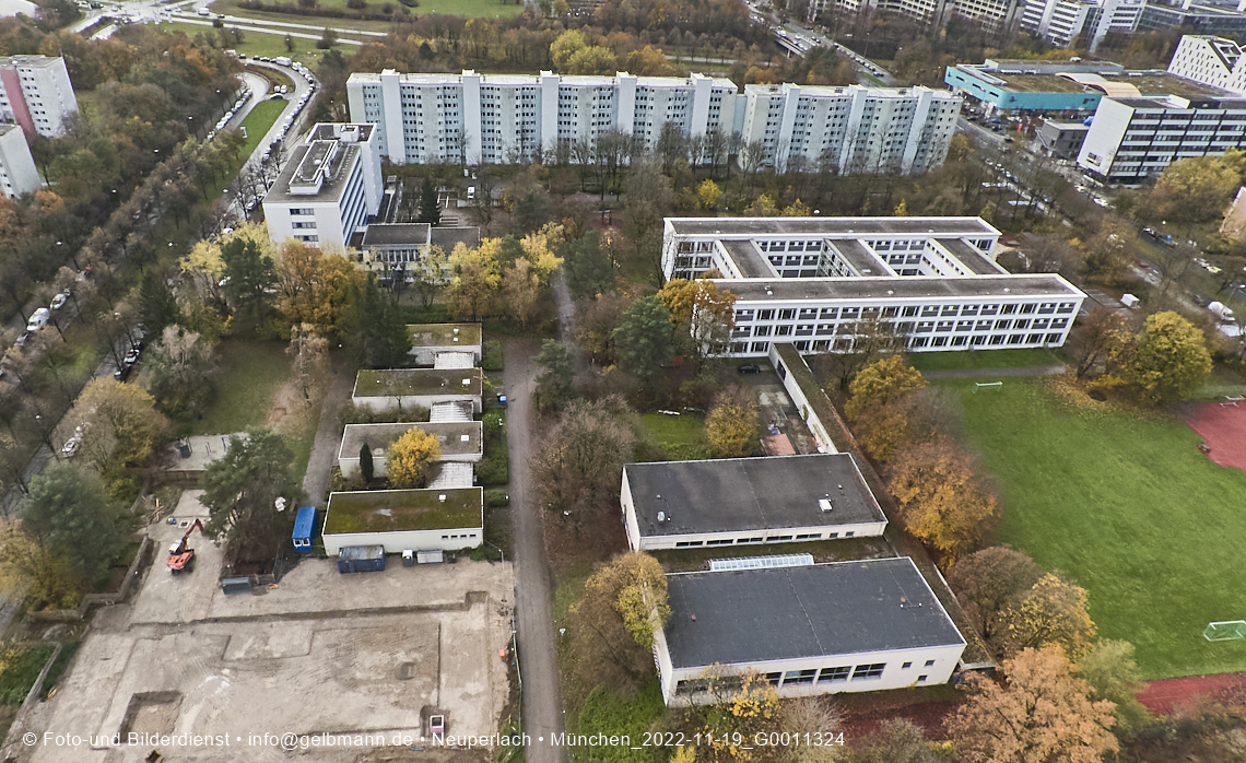 19.11.2022 - Neubau des Haus für Kinder Gebäude in Neuperlach