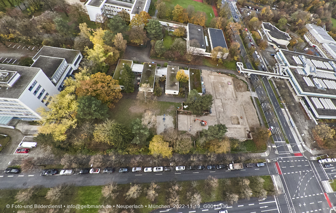 19.11.2022 - Neubau des Haus für Kinder Gebäude in Neuperlach