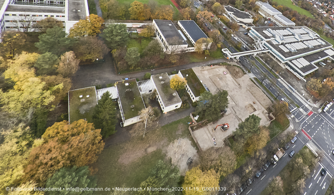 19.11.2022 - Neubau des Haus für Kinder Gebäude in Neuperlach