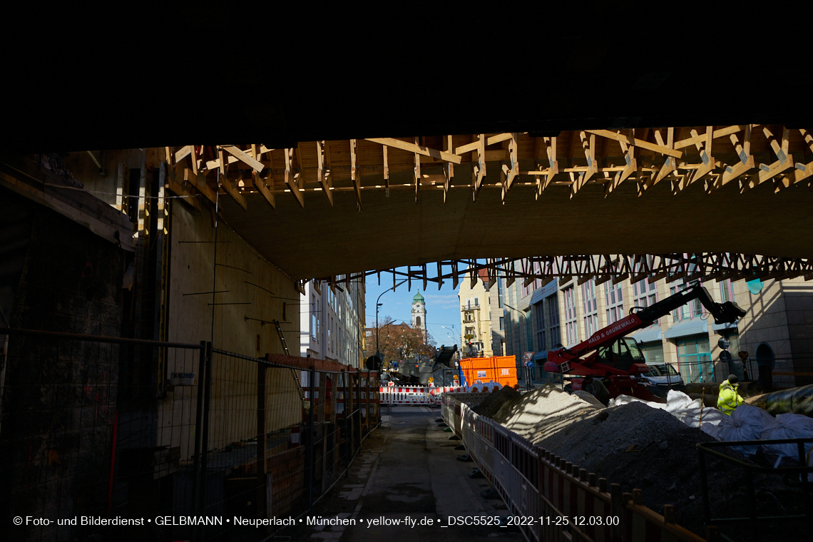 25.11.2022 - Neubau der Eisenbahnbrücke in der Balanstraße