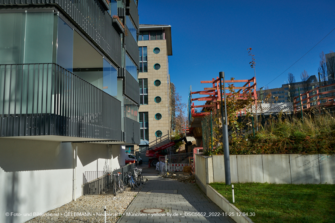 25.11.2022 - Neubau der Eisenbahnbrücke in der Balanstraße