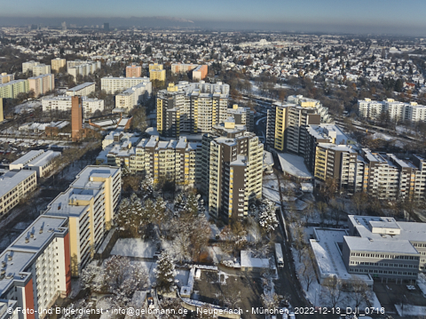 13.12.2022- Marx-Zentrum und Karl-Marx-Ring 52-62 in Neuperlach