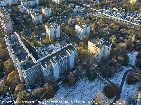 07.12.2022 -  GEWOFAG-Großbaustelle Karl-Marx-Ring 11-21