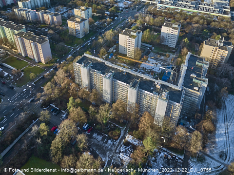 07.12.2022 -  GEWOFAG-Großbaustelle Karl-Marx-Ring 11-21