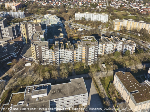 07.02.2023 - Marx-Zentrum und Karl-Marx-Ring 52-62 in Neuperlach