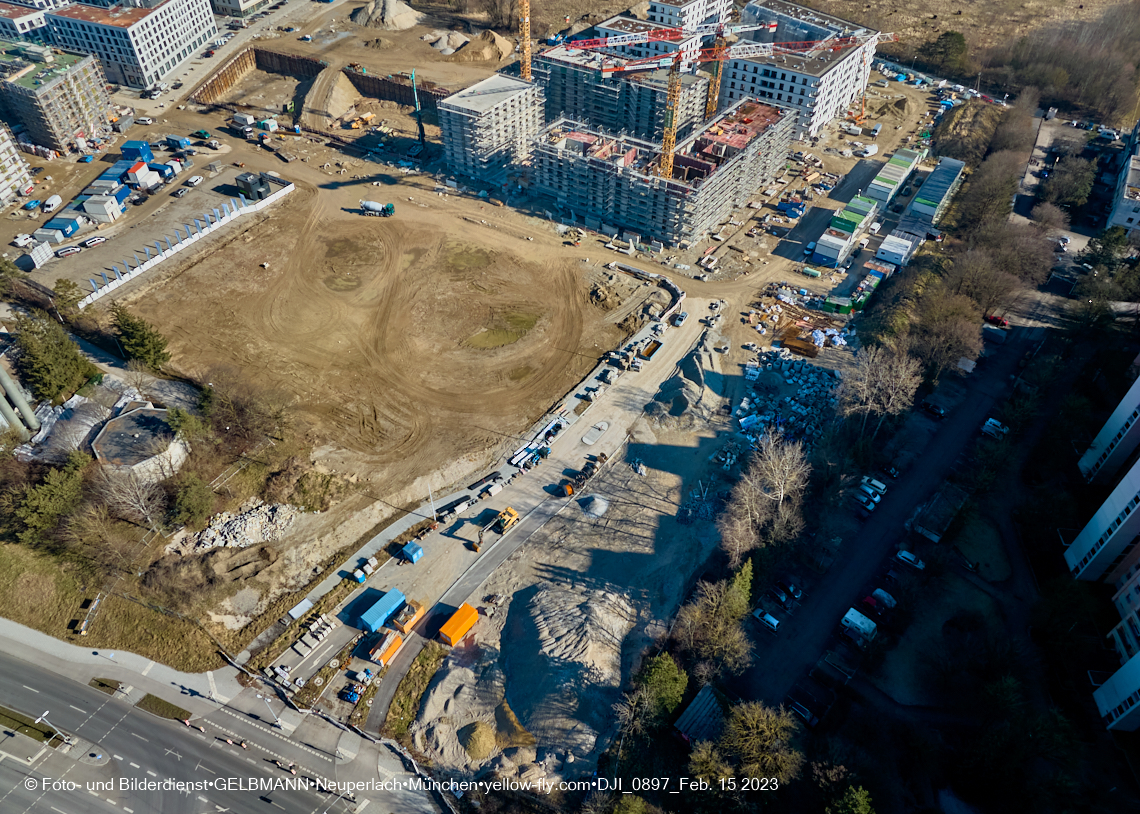 15.02.2023 - Baustelle Alexisquartier und Pandion Verde