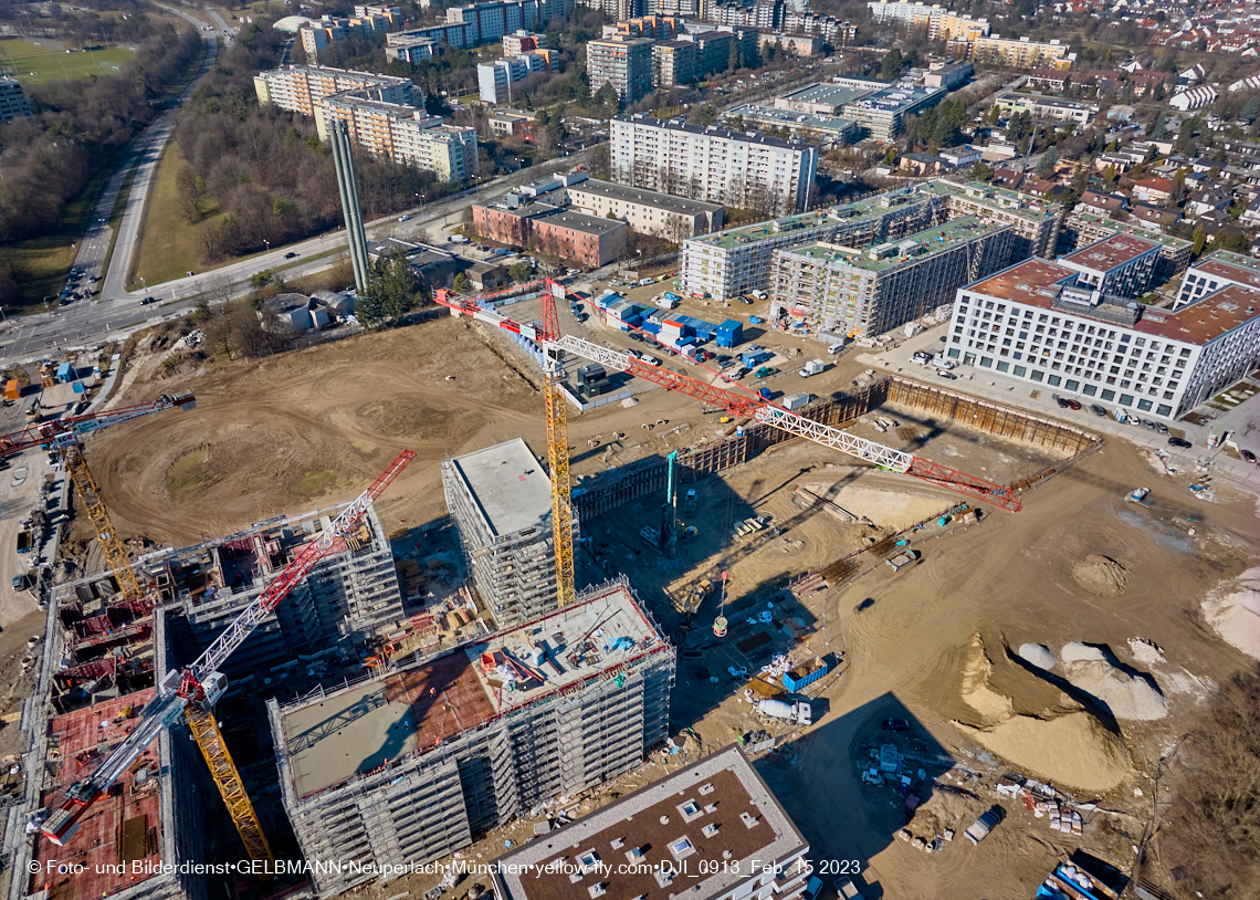 15.02.2023 - Baustelle Alexisquartier und Pandion Verde