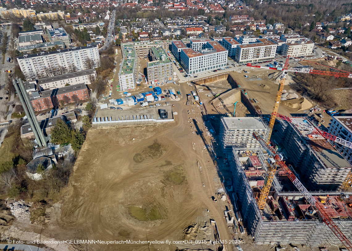 15.02.2023 - Baustelle Alexisquartier und Pandion Verde