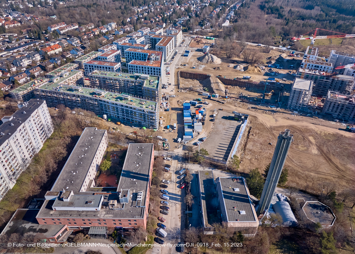 15.02.2023 - Baustelle Alexisquartier und Pandion Verde