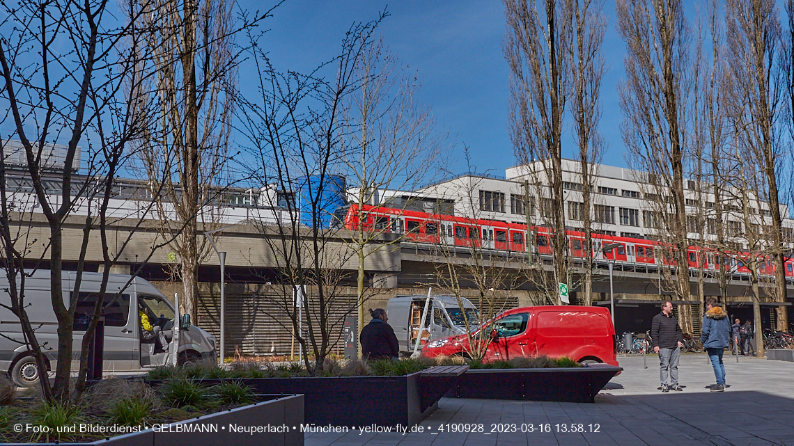 16.03.2023 - Neubau der Eisenbahnbrücke in der Balanstraße