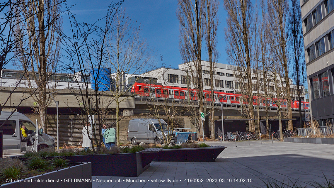16.03.2023 - Neubau der Eisenbahnbrücke in der Balanstraße