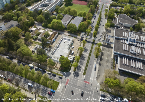 04.05.2023 - Der Blaue Vogel - Wolfgang-Niesner - Der bunte Beton am Karl-Marx-Ring Neuperlach