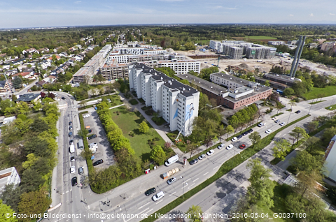 04.05.2023 - Der Blaue Vogel - Wolfgang-Niesner - Der bunte Beton am Karl-Marx-Ring Neuperlach