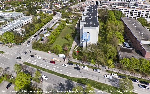 04.05.2023 - Der Blaue Vogel - Wolfgang-Niesner - Der bunte Beton am Karl-Marx-Ring Neuperlach