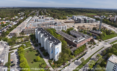 04.05.2023 - Der Blaue Vogel - Wolfgang-Niesner - Der bunte Beton am Karl-Marx-Ring Neuperlach